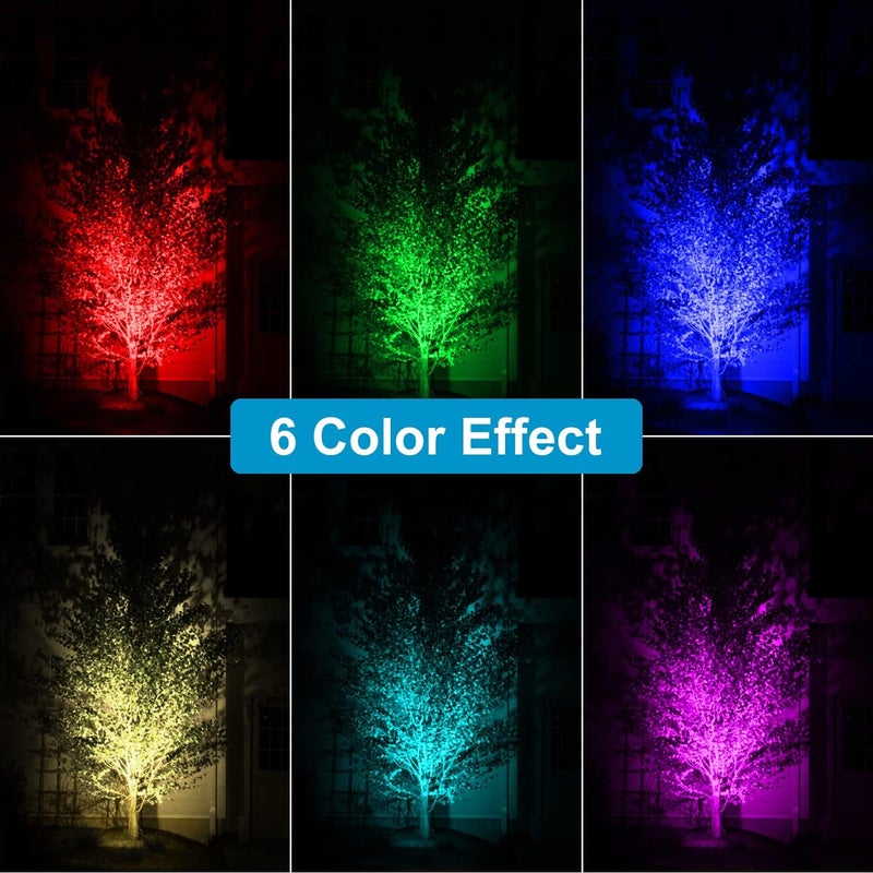 T-SUN Solar Pond Light, Super Bright LED Underwater Color Changing Solar Lights RGB Submersible Fountain Lights IP68 Waterproof Fish Tank Light for Aquarium Garden Pool Fountain Pond - Image 5